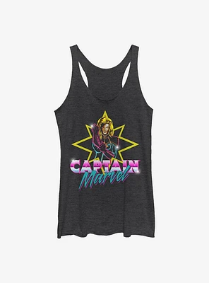 Marvel Captain Neon Girls Tank