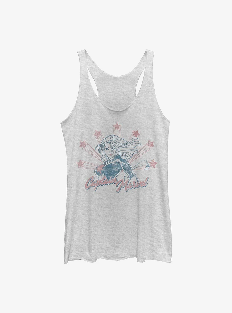 Marvel Captain Retro Girls Tank