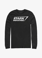 Marvel Iron Man Stark Logo Long-Sleeve T-Shirt