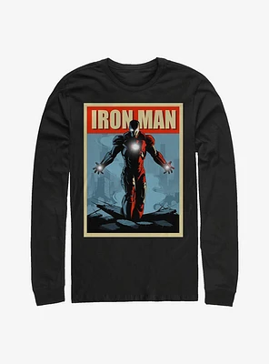 Marvel Iron Man Unstoppable Long-Sleeve T-Shirt