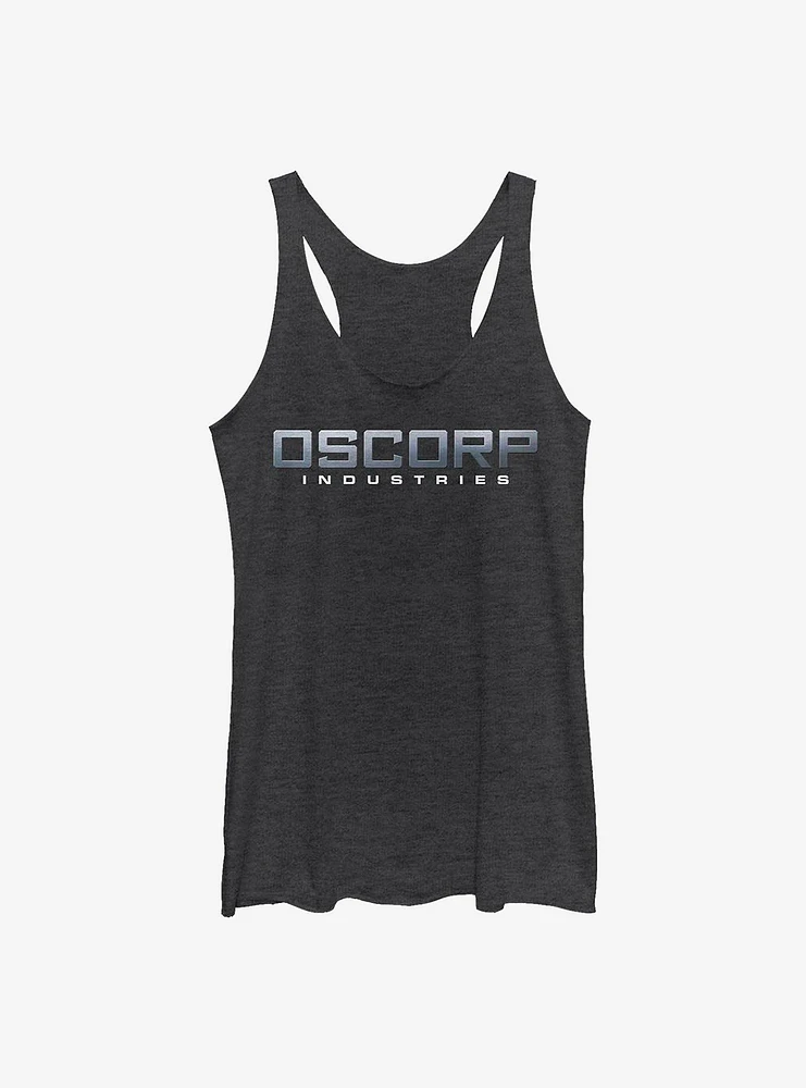 Marvel Spider-Man Oscorp Logo Girls Tank