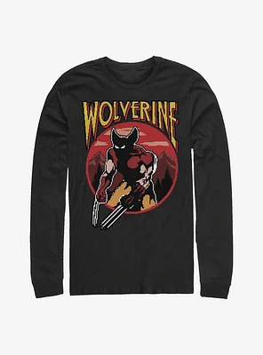 Marvel Wolverine Video Game Long-Sleeve T-Shirt
