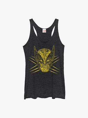 Marvel X-Men Wolverine Face Girls Tank