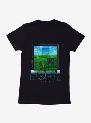 Eden Three Garden Logo Womens T-Shirt