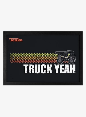 Tonka Truck Yeah! Framed Wood Wall Art