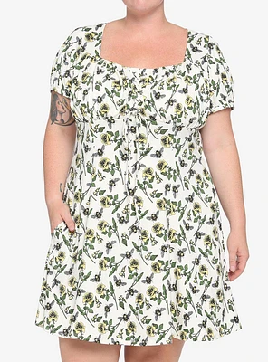 Bees & Roses Empire Dress Plus Size