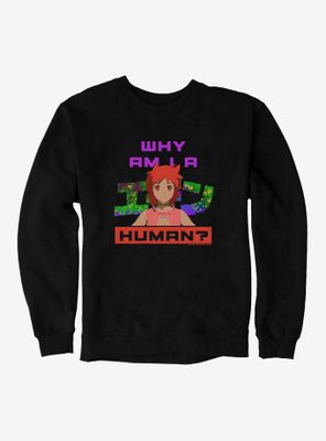 Eden Why Am I A Human Logo Sweatshirt