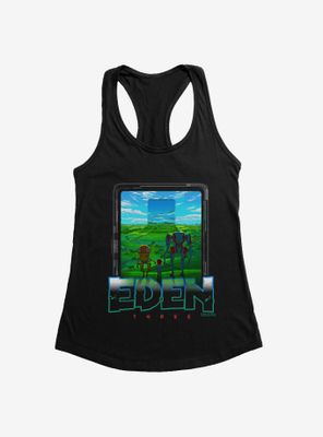 Eden Three Garden Logo Womens Tank Top