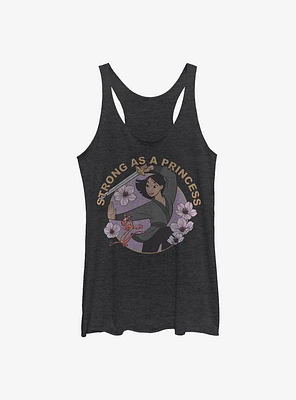 Disney Mulan Strong As A Princess Girls Tank