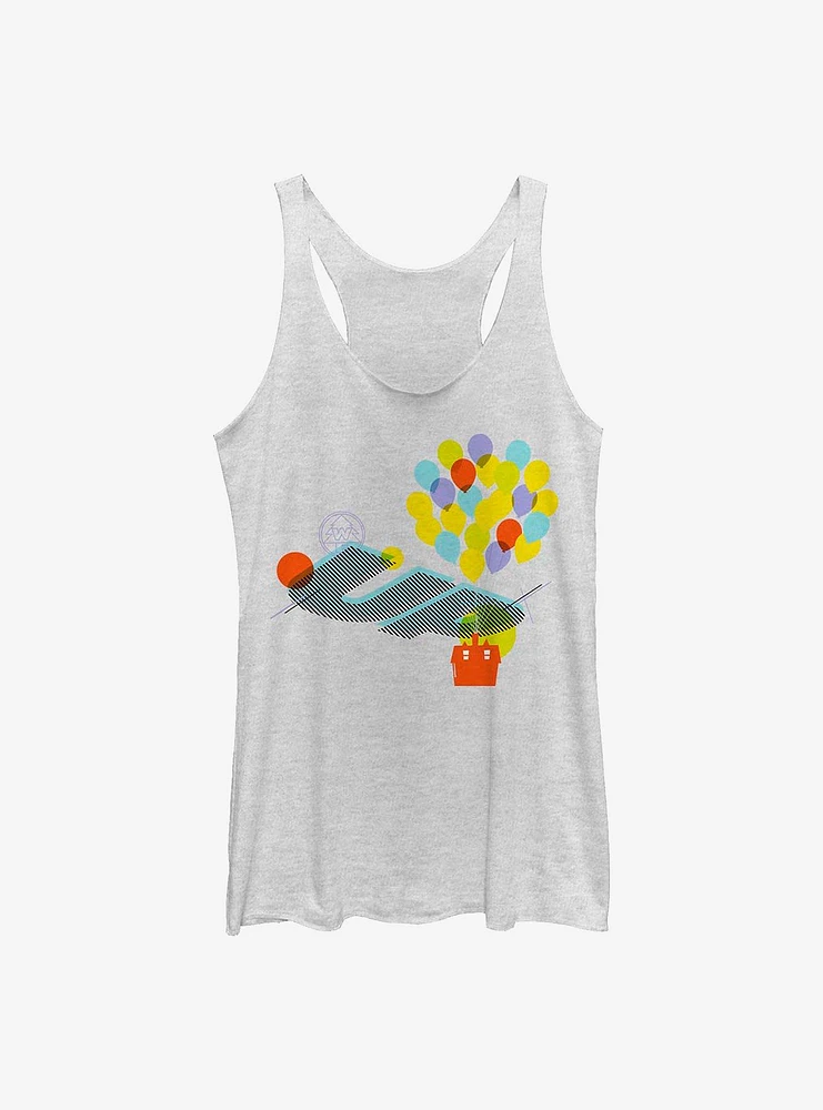 Disney Pixar Up Color Pop Girls Tank