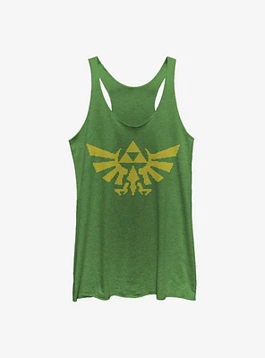 The Legend Of Zelda Triforce Girls Tank