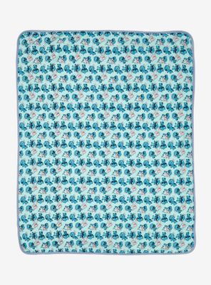 Disney Lilo & Stitch Chibi Stitch Swaddle Blanket - BoxLunch Exclusive