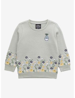 Our Universe Studio Ghibli My Neighbor Totoro Forest Spirits Embroidered Toddler Crewneck - BoxLunch Exclusive