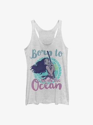 Disney Moana Born To Ocean Girl Girls Tank