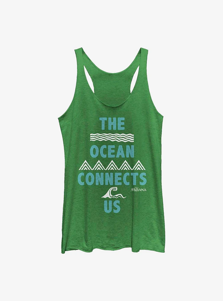 Disney Moana The Ocean Connects Us Girls Tank