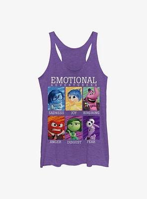 Disney Pixar Inside Out Emotional Adventurers Girls Tank