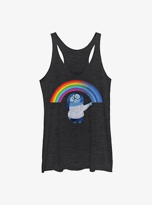 Disney Pixar Inside Out Sadness Rainbow Girls Tank