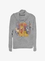 Disney The Lion King Family Cowlneck Long-Sleeve Girls Top