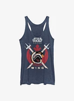 Star Wars Rogue One: A Story Rebel Leader Girls Tank