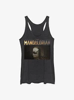 Star Wars The Mandalorian Logo Scene Girls Tank