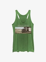 Star Wars The Mandalorian Child Looking Girls Tank