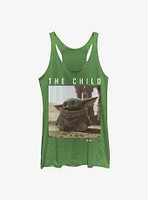 Star Wars The Mandalorian Child Photo Girls Tank