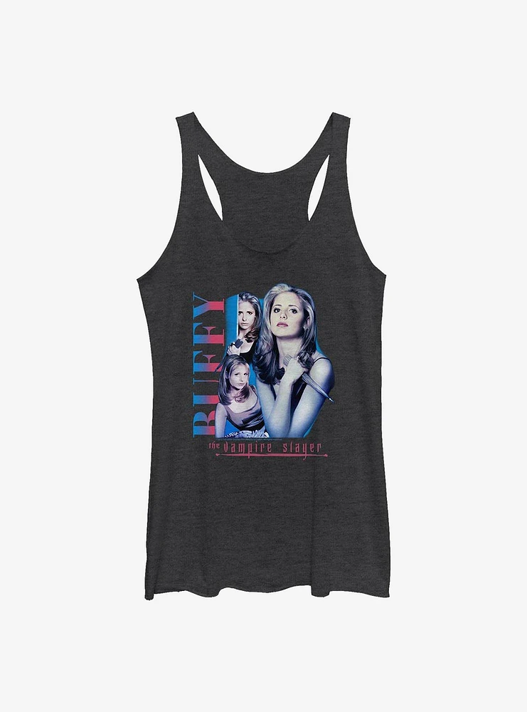 Buffy The Vampire Slayer Collage Girls Tank