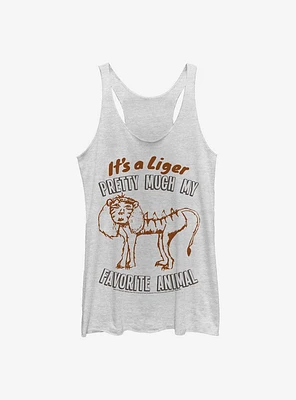 Napoleon Dynamite Liger Favorite Animal Girls Tank