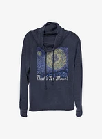 Star Wars Not A Moon Cowlneck Long-Sleeve Girls Top