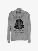 Star Wars That Is Disturbing Cowlneck Long-Sleeve Girls Top