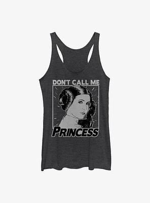 Star Wars Princess Leia Don't Call Me Girls Tank