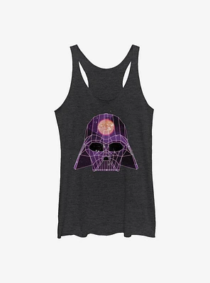 Star Wars Wireframe Vader Girls Tank