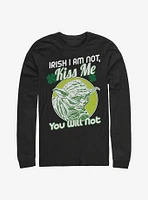 Star Wars Yoda Kiss Me Long-Sleeve T-Shirt