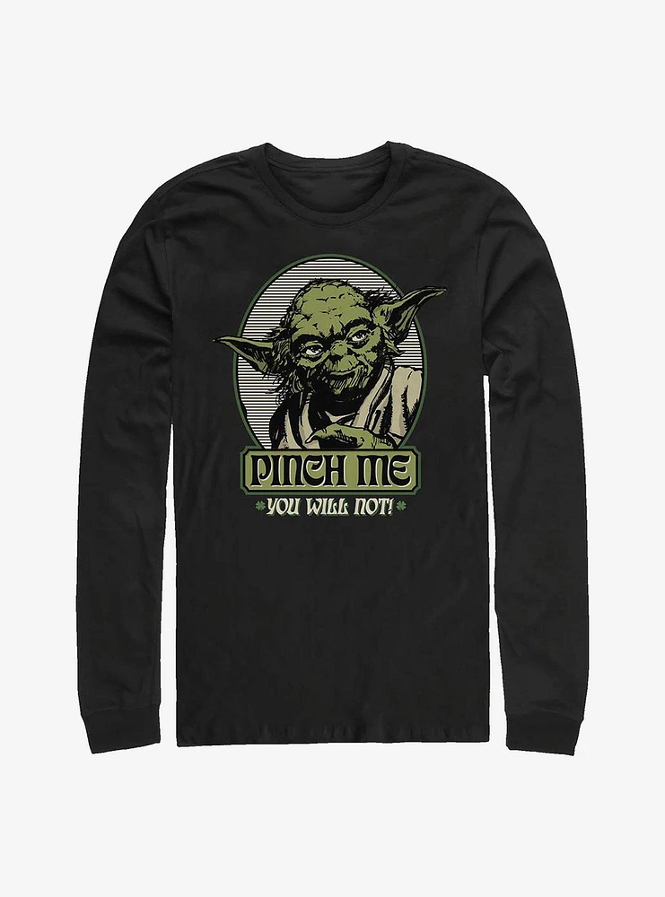 Star Wars Yoda Pinch Me Long-Sleeve T-Shirt