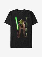 Star Wars: The High Republic Yoda Hero Shot T-Shirt