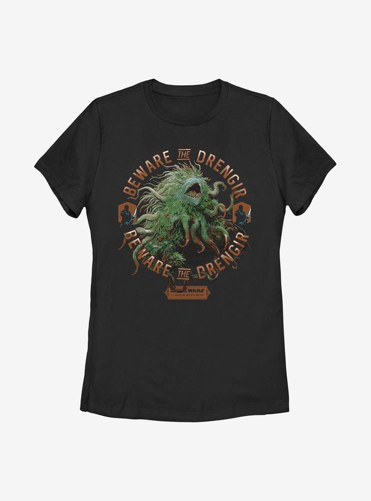 Star Wars: The High Republic Beware Drengir Womens T-Shirt