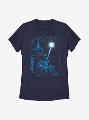 Star Wars: The High Republic Starlight Station Womens T-Shirt
