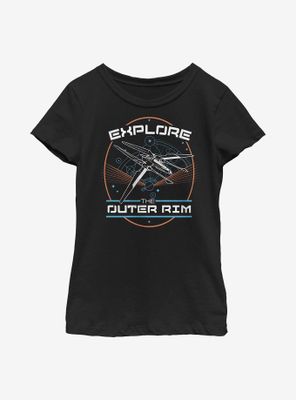 Star Wars: The High Republic Explore Outer Rim Youth Girls T-Shirt