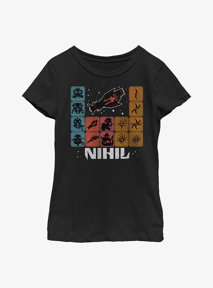 Star Wars: The High Republic Nihil Table Youth Girls T-Shirt