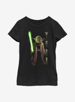 Star Wars: The High Republic Yoda Hero Shot Youth Girls T-Shirt