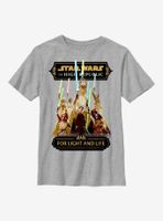 Star Wars: The High Republic For Light And Life Youth T-Shirt