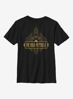 Star Wars: The High Republic Large Badge Youth T-Shirt