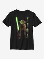 Star Wars: The High Republic Yoda Hero Shot Youth T-Shirt