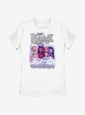 Bratz Glitter Coulds Womens T-Shirt