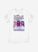 Bratz Glitter Coulds Womens T-Shirt