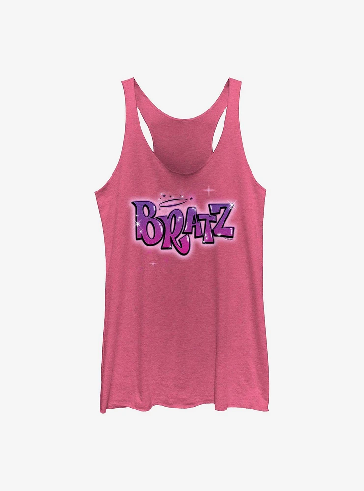 Bratz Airbrush Logo Womens Tank Top