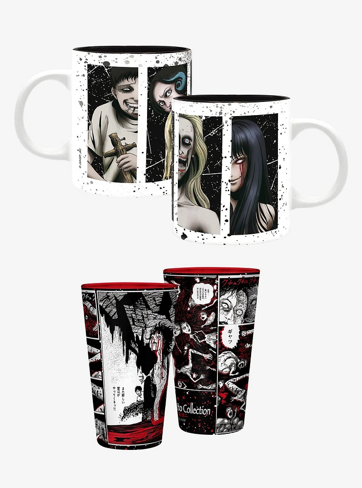 Junji Ito Glass & Mug Set