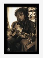 Bob Marley Sepia Framed Wood Wall Art