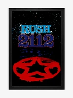 Rush 2112 Framed Wood Wall Art