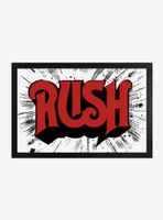 Rush Logo Framed Wood Wall Art